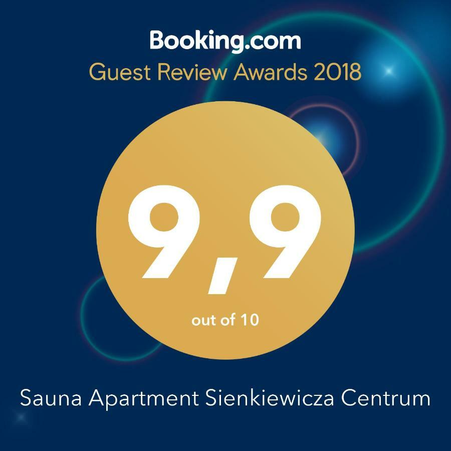 Family & Business Sauna Apartments Sienkiewicza No1 Centrum Plac Lliteratow- Piekny Apartament - 1 Bedroom With Private Sauna, Bath With Hydromassage, Parking Kielce Extérieur photo